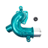 Wehrli Custom Fab 2019-2022 6.7L Cummins WCFab X Fleece Thermostat Housing Candy Teal